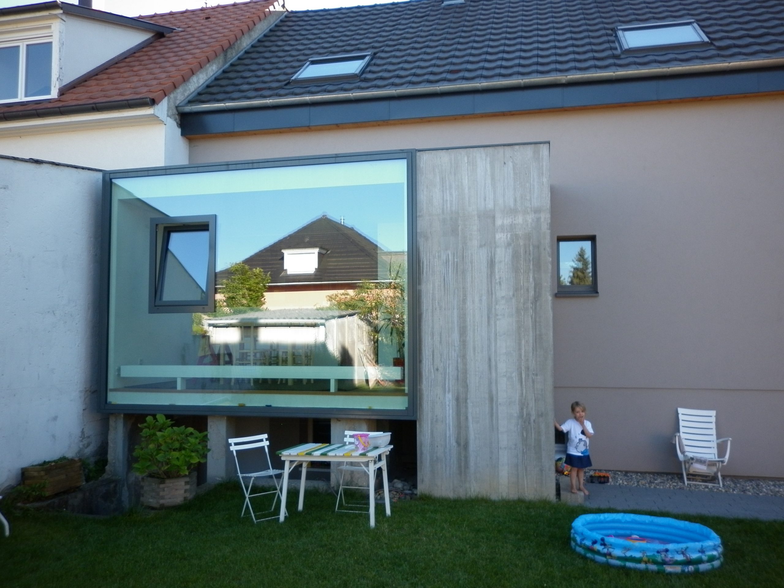 Extension maison en béton à Saint-Louis proche de Blotzheim