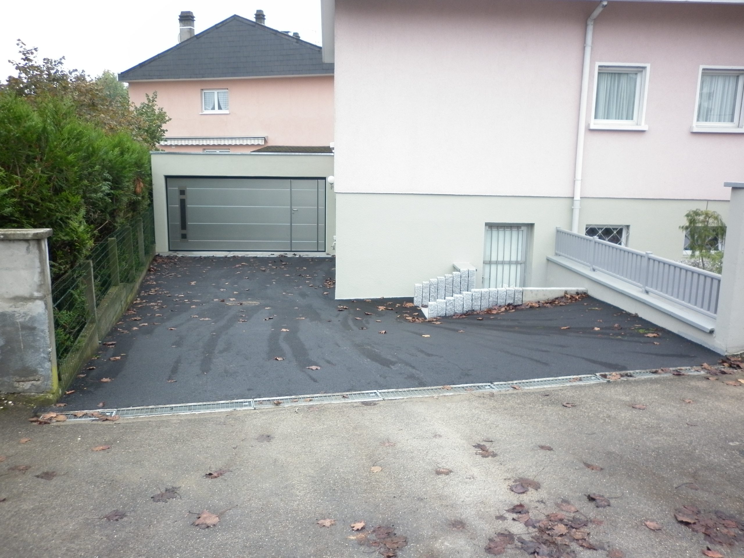 Extension garage et nouvel escalier d&rsquo;accès à Saint-Louis secteur 3 Frontières